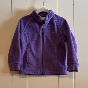Columbia Purple Fleece Jacket